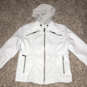 Light blue, soft, denim jacket